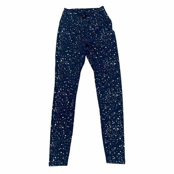 Soybu Leggings Womens XS Silver Stars 4Way Stretch UV Protect High Rise Fitted - Picture 1 of 12